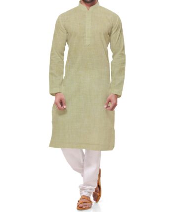 Linen Club Beige 60 LEA 100% Pure Linen Kurta Fabric