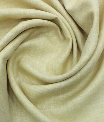 Linen Club Beige 60 LEA 100% Pure Linen Kurta Fabric