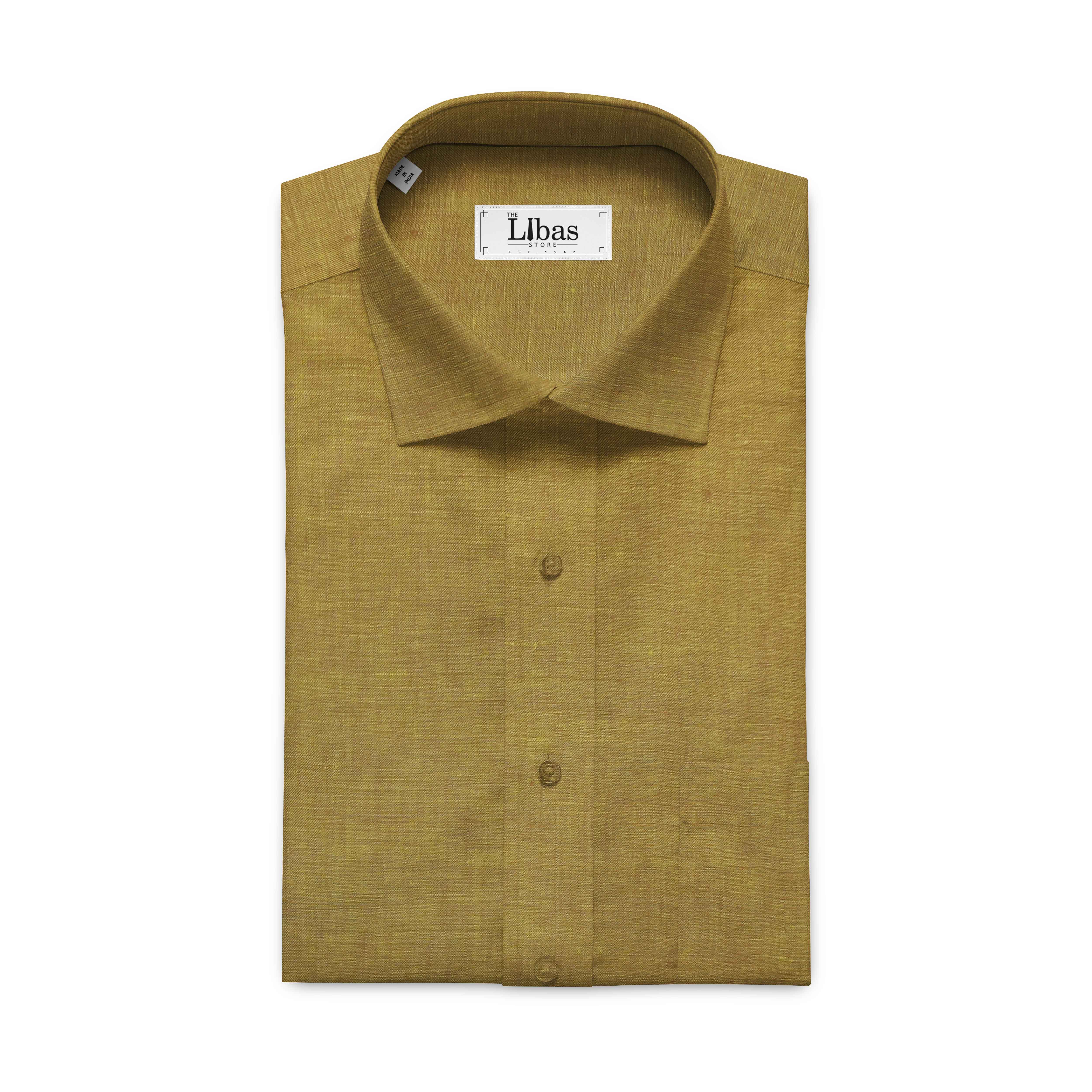 pure linen shirt piece