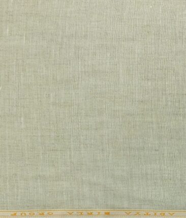 Linen Club Tan Beige 100% Pure Linen Shirt Fabric