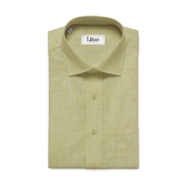 Linen Club Beige 60 LEA 100% Pure Linen Shirt Fabric