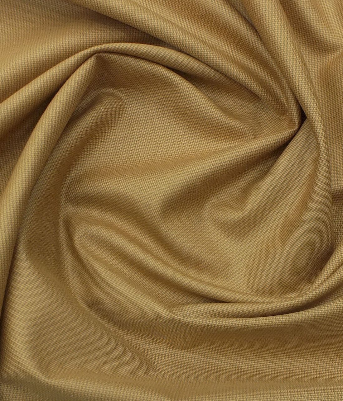 Bombay Rayon Men's Mustard Yellow Giza Cotton Satin Weave Shirt Fabric