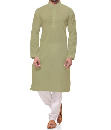 Nemesis Oat Beige 100% Pure Linen Kurta Fabric