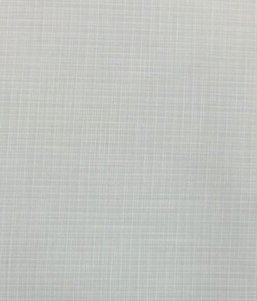 Raymond Light Worsted Grey Trouser Fabric With Exquisite Light Grey Self Design Shirt Fabric (Unstitched)
