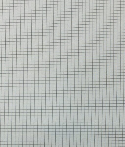 Raymond Dark Grey Structured Trouser Fabric With Exquisite Light Grey Checks Shirt Fabric (Unstitched)