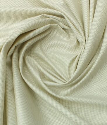 Raymond Medium Brown Structured Trouser Fabric With Exquisite Beige Structured Shirt Fabric (Unstitched)