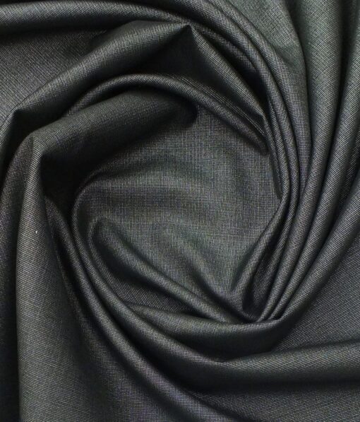 Don & Julio (D & J) Dark Grey Sparkle Structured Premium Party Wear Three Piece Unstitched Suit Length Fabric (Unstitched - 3.75 Mtr)