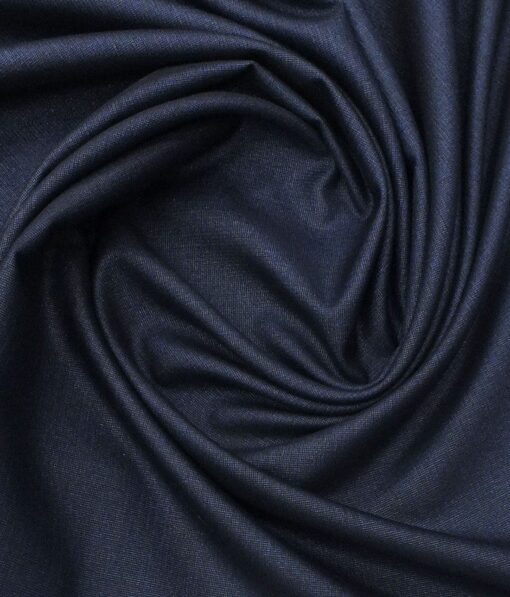 Don & Julio (D & J) Dark Royal Blue Sparkle Structured Premium Party Wear Three Piece Unstitched Suit Length Fabric (Unstitched - 3.75 Mtr)
