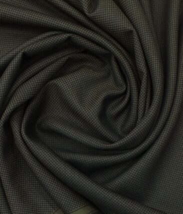 Don & Julio (D & J) Coffee Brown Structured Premium Party Wear Three Piece Unstitched Suit Length Fabric (Unstitched - 3.75 Mtr)