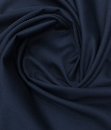 Don & Julio (D & J) Dark Royal Blue Solid Premium Party Wear Three Piece Unstitched Suit Length Fabric (Unstitched - 3.75 Mtr)