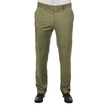 J.Hampstead by Siyaram's Men's Fawn Beige Checks Poly Viscose Trouser Fabric (Unstitched - 1.25 Mtr)