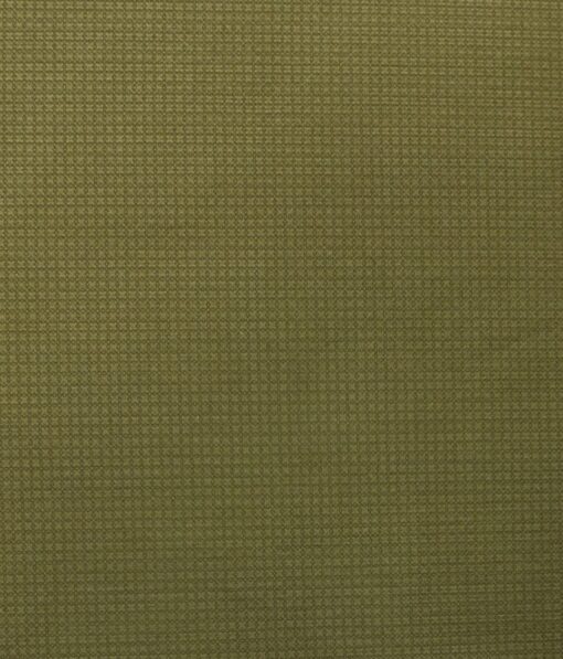 Arvind Camel Brown Structured 98% Cotton Stretchable Corduroy Trouser Fabric (Unstitched - 1.30 Mtr)