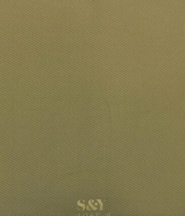 Saville & Young (S&Y) Fawn Beige 100% Giza Cotton Structured Print Trouser Fabric (Unstitched - 1.30 Mtr)