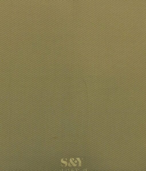 Saville & Young (S&Y) Fawn Beige 100% Giza Cotton Structured Print Trouser Fabric (Unstitched - 1.30 Mtr)
