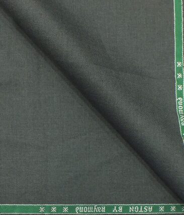 Raymond Worsted Grey Self Design Trouser Fabric With Cadini by Siyaram's White & Grey Floral Print Shirt Fabric (Unstitched)