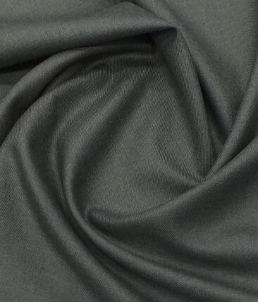 Raymond Worsted Grey Self Design Trouser Fabric With Cadini by Siyaram's White & Grey Floral Print Shirt Fabric (Unstitched)