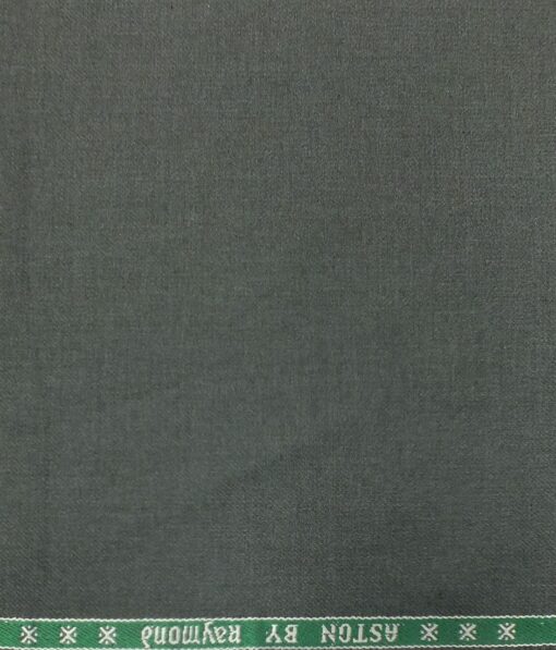 Raymond Worsted Grey Self Design Trouser Fabric With Cadini by Siyaram's White & Grey Floral Print Shirt Fabric (Unstitched)