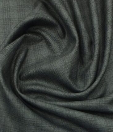 Raymond Grey Self Check Trouser Fabric With J.hampstead by Siyaram's Light Grey Structured Shirt Fabric (Unstitched)