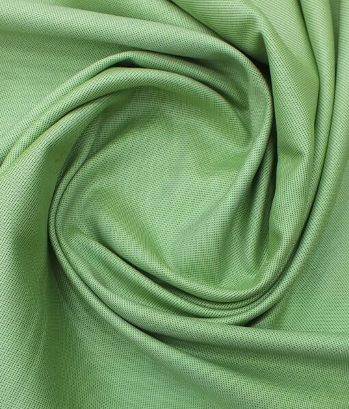 J.Hampstead by Siyaram's Men's Olive Green 100% Giza Cotton Pin-Point Oxford Weave Shirt Fabric (1.60 M)