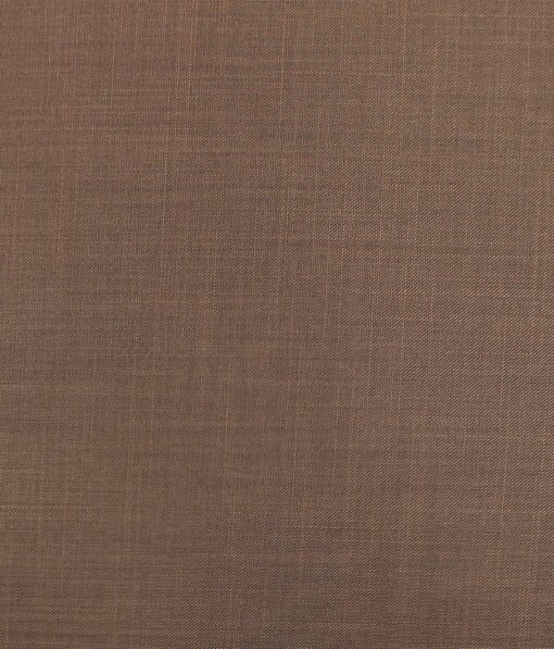 Fashion Flair Copper Self Design Terry Rayon Premium Three Piece Suit Fabric (Unstitched - 3.75 Mtr)
