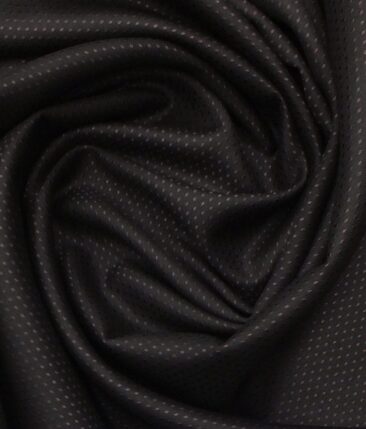 Italian Channel Dark Wine Dobby Structured Terry Rayon Premium Three Piece Suit Fabric (Unstitched - 3.75 Mtr)