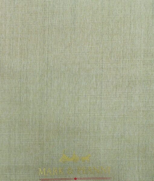 Mark & Peanni Beige Structured Very Shiny Terry Rayon Premium Three Piece Suit Fabric (Unstitched - 3.75 Mtr)