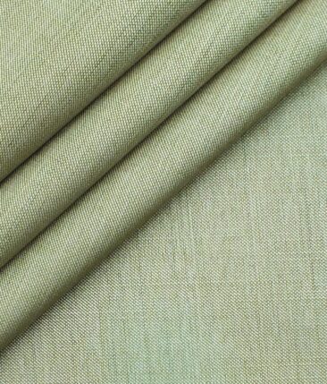Mark & Peanni Beige Structured Very Shiny Terry Rayon Premium Three Piece Suit Fabric (Unstitched - 3.75 Mtr)