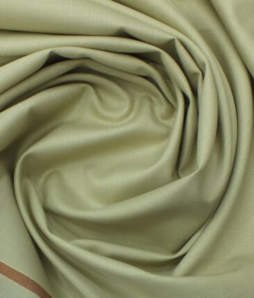 Raymond Beige Self Design Trouser Fabric With Grado by Grasim Light Dark Brown Jacquard Shirt Fabric (Unstitched) - Image 7