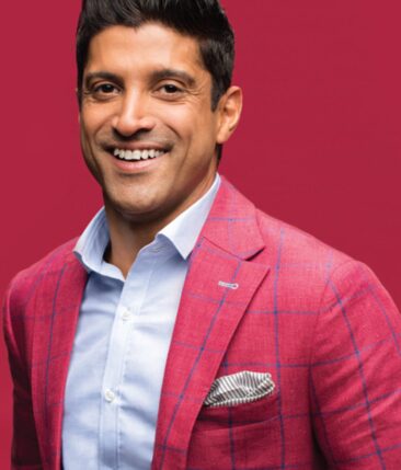 Linen Club Maroon Red 100% European Linen Blue Checks Unstitched Blazer Fabric (2 M)
