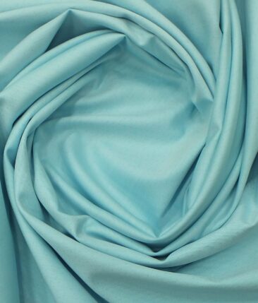 Arvind Arctic Blue 100% Premium Cotton Self Dotted Structured Shirt Fabric (1.60 M)