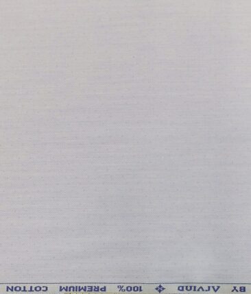 Arvind Heather Purple 100% Premium Cotton Self Dotted Structured Shirt Fabric (1.60 M)