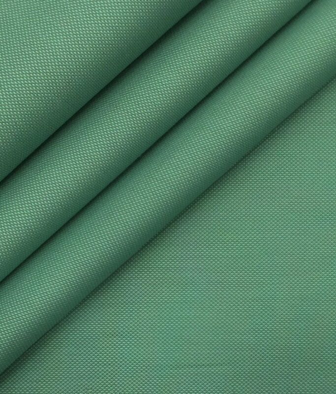 Bombay Rayon Fern Green 100% Giza Cotton Oxford Shirt Fabric (1.60 M)