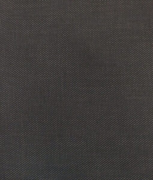 J.Hampstead by Siyaram's Dark Wine Self Structured Poly Viscose Trouser or 3 Piece Suit Fabric (Unstitched - 1.25 Mtr)