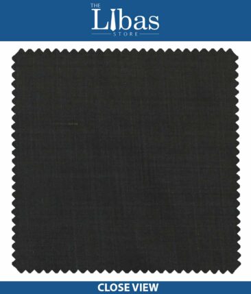Raymond Black Self Design Poly Viscose Trouser or 3 Piece Suit Fabric (Unstitched - 1.25 Mtr)