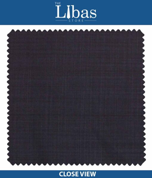 Raymond Dark Purple Self Design Poly Viscose Trouser or 3 Piece Suit Fabric (Unstitched - 1.25 Mtr)