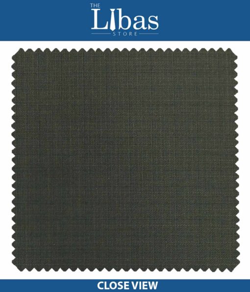 Raymond Dark Brown Self Design Poly Viscose Trouser or 3 Piece Suit Fabric (Unstitched - 1.25 Mtr)