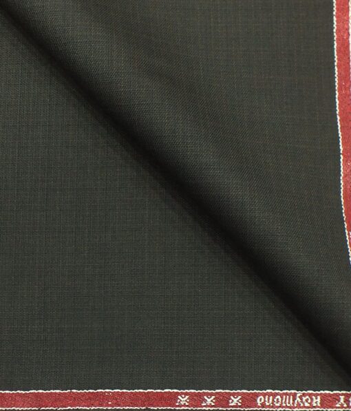 Raymond Dark Brown Self Design Poly Viscose Trouser or 3 Piece Suit Fabric (Unstitched - 1.25 Mtr)