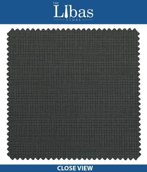 Raymond Dark Grey Self Design Poly Viscose Trouser or 3 Piece Suit Fabric (Unstitched - 1.25 Mtr)