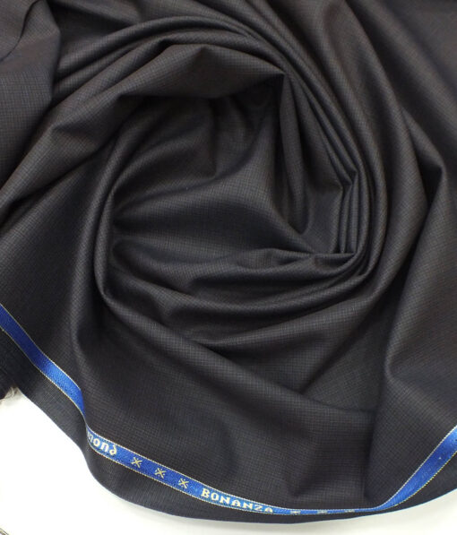 Raymond Dark Purple Self Design Poly Viscose Trouser or 3 Piece Suit Fabric (Unstitched - 1.25 Mtr)