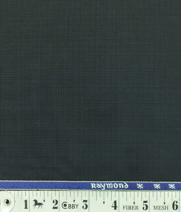 Raymond Dark Sea Green Self Design Poly Viscose Trouser or 3 Piece Suit Fabric (Unstitched - 1.25 Mtr)