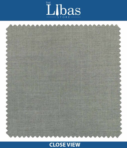 Raymond Light Silver Grey Self Design Poly Viscose Trouser or 3 Piece Suit Fabric (Unstitched - 1.25 Mtr)