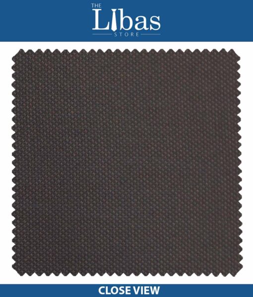 Raymond Dark Wine Structured Poly Viscose Trouser or 3 Piece Suit Fabric (Unstitched - 1.25 Mtr)