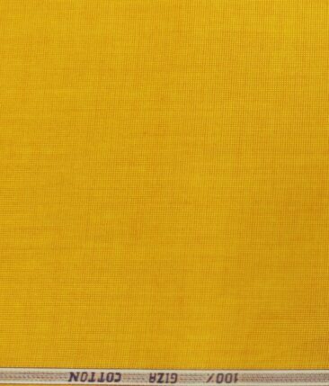 Solino Merigold Bright Orange 100% Giza Cotton Oxford Shirt Fabric (1.60 M)