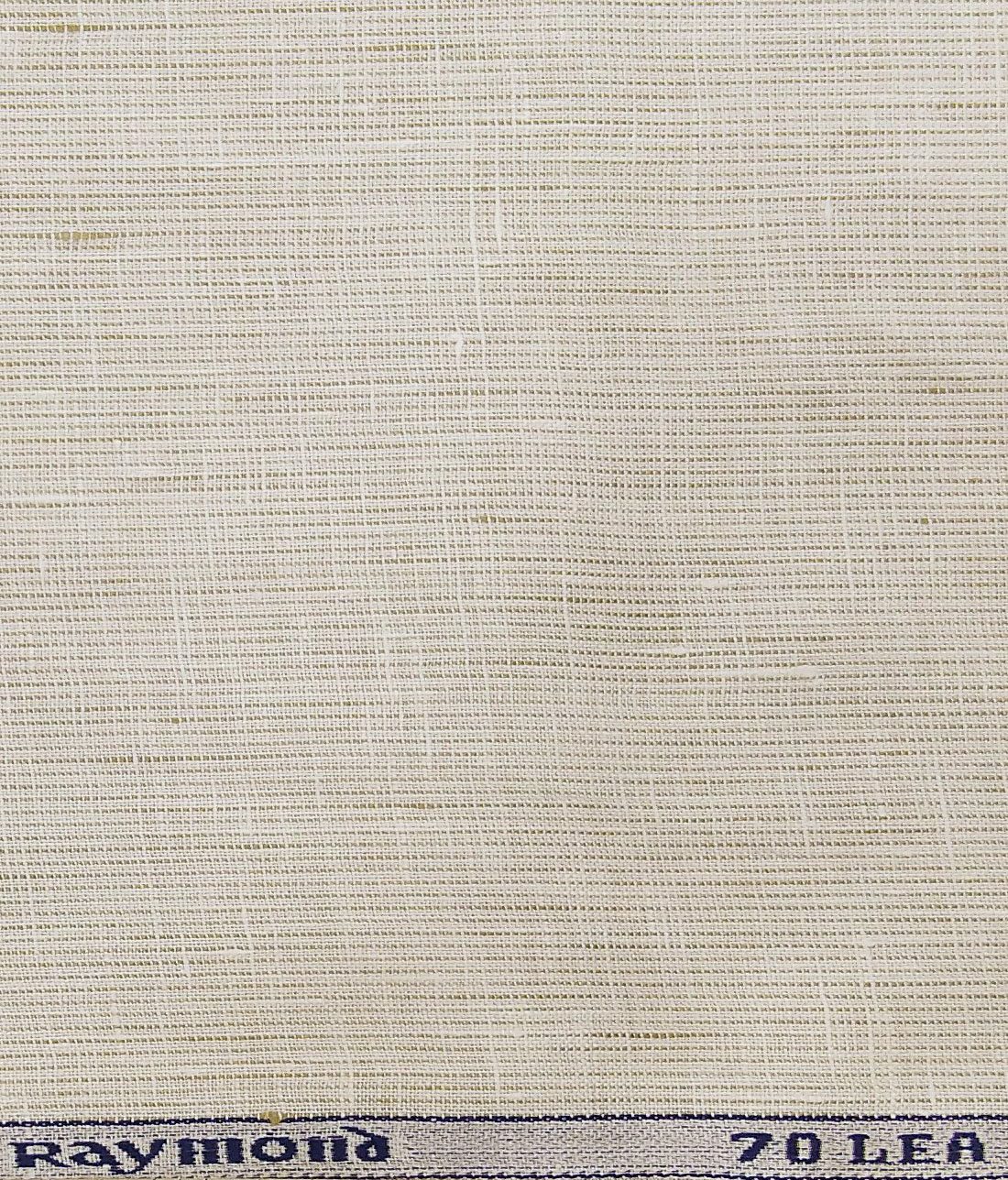 raymond white linen fabric