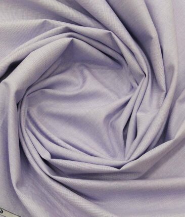 Raymond Heather Purple 100% Premium Cotton End to End Weave Shirt Fabric (1.60 M)