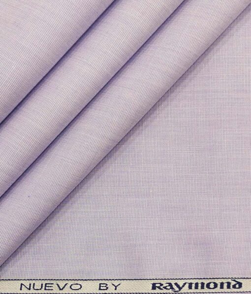 Raymond Heather Purple 100% Premium Cotton End to End Weave Shirt Fabric (1.60 M)