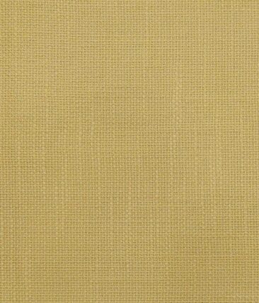 True Value Macaroon Beige 100% Cotton Jute Weave Trouser Fabric (Unstitched - 1.30 Mtr)