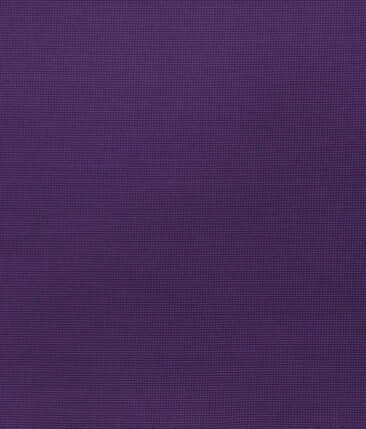 Exquisite Dark Purple Poly Cotton Micro Checks Shirt Fabric (1.60 M)