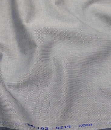 Tessitura Monti Light Grey 100% Giza Cotton Pin Point Oxford Shirt Fabric (1.60 M)