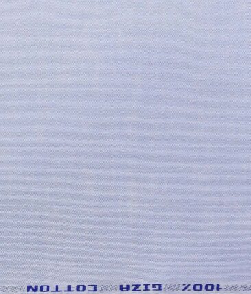 Tessitura Monti Sky Blue 100% Giza Cotton Pin Point Oxford Shirt Fabric (1.60 M)